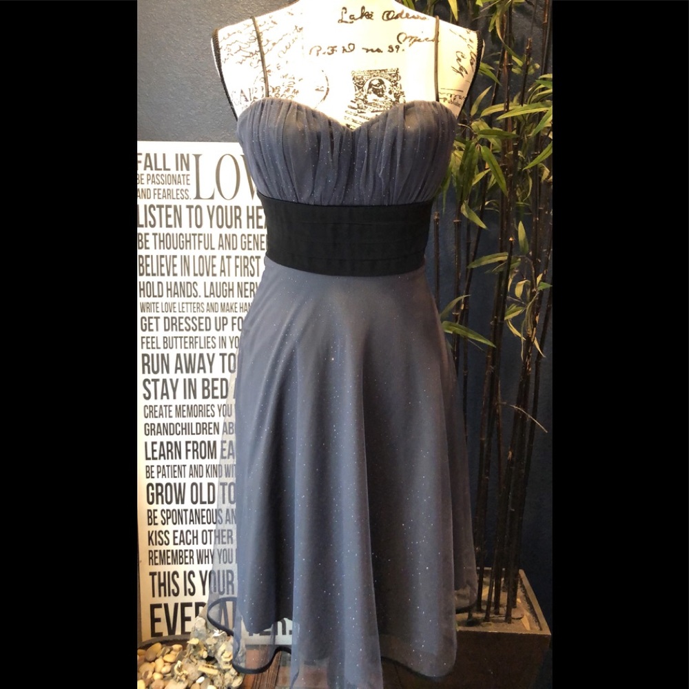 Glittery Mini Prom dress